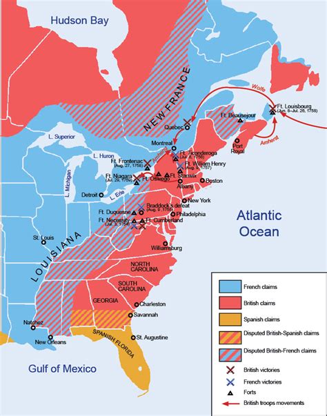 French and Indian War Diagram | Quizlet