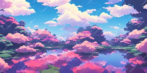 Pink Anime Sky Wallpapers - Top Free Pink Anime Sky Backgrounds ...