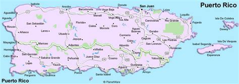 Puerto Rico Map