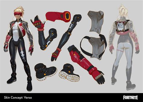 ArtStation - Fortnite Neochaser Skins Concept Art, Eliot Min | Concept ...