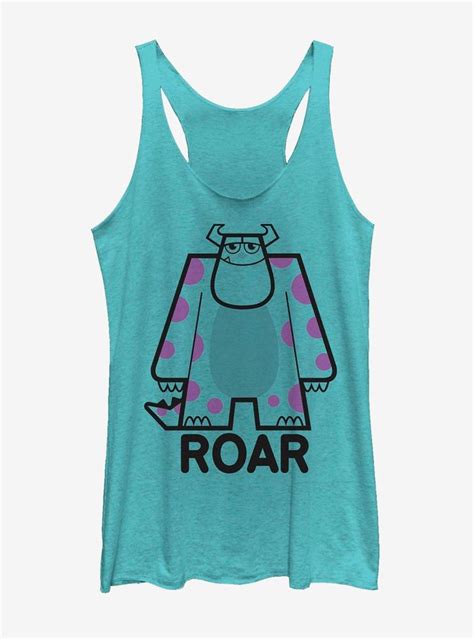 Boxlunch Disney Pixar Monsters, Inc. Sulley Roar Womens Tank Top ...