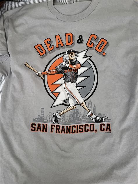 SF Giants themed event shirt : r/deadandcompany