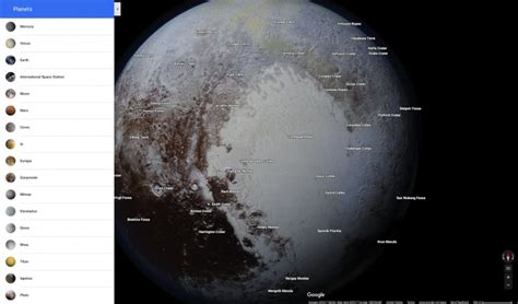 Moons and Planets added to Google Maps – The Map Room