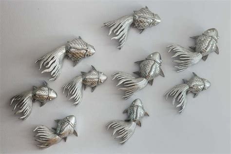 17 Creative Metal Fish Wall Art Ideas for Whimsical Decor