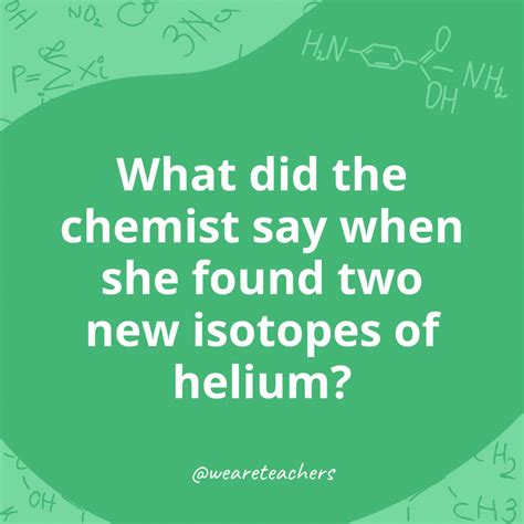 65 Hilarious Chemistry Jokes and Puns