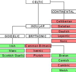 Celtic languages - Wikiwand