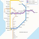 Manila Subway Map - ToursMaps.com