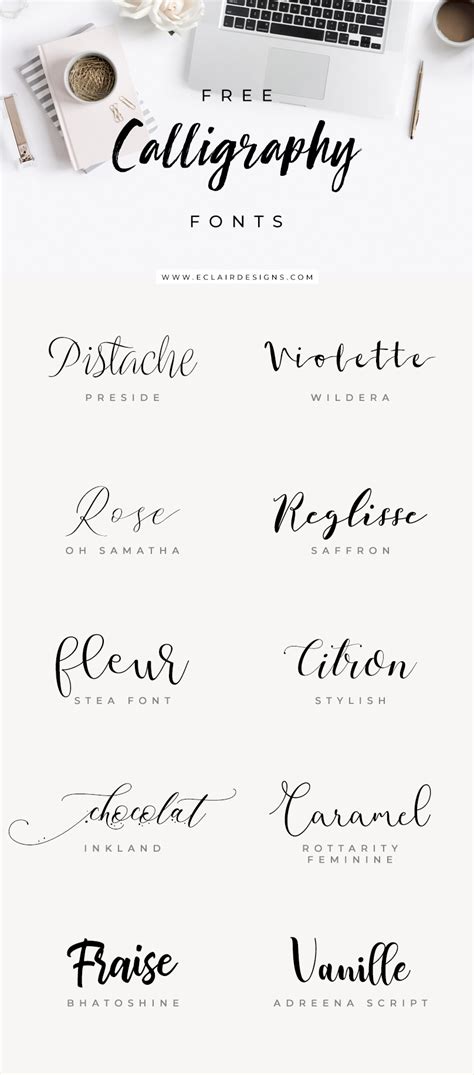 Custom Calligraphy Fonts