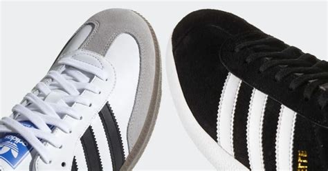 adidas Samba vs. Gazelle: what's the difference?