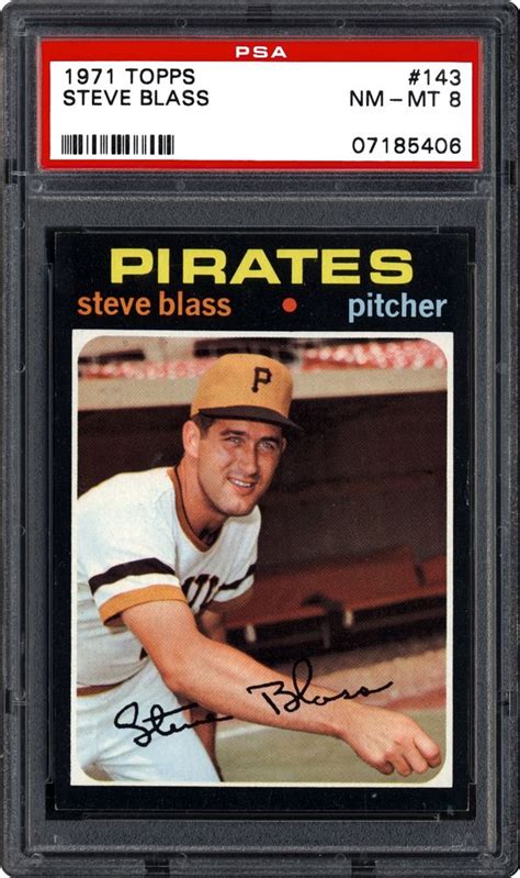 Auction Prices Realized Baseball Cards 1971 Topps Steve Blass