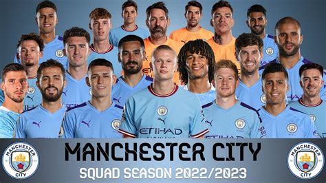 Manchester City Roster 2022 2022