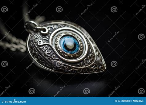 Evil Eye Amulet, with Its Stylized Eyeball and Fearsome Countenance ...