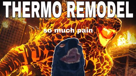 Thermo Godzilla Remodel In A Nutshell Kaiju Universe YouTube