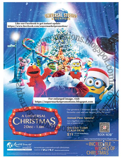 RWS Universal Studios Christmas 02 December 2019 - 01 January 2020 ...