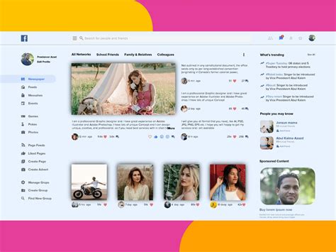 Facebook page design by Azad Service on Dribbble