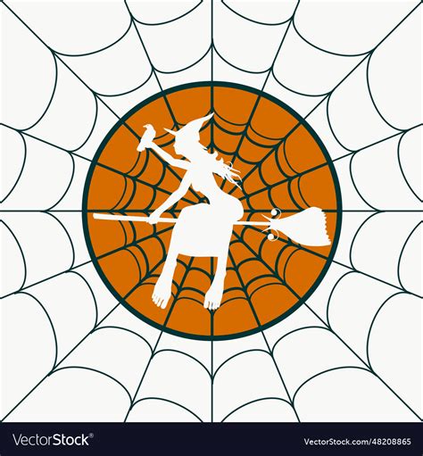 Spider web for halloween design Royalty Free Vector Image