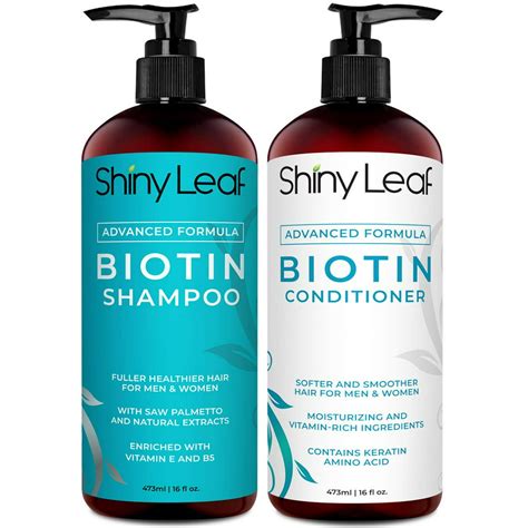 Biotin Shampoo and Conditioner for Hair Growth, Hair Loss Treatment for ...