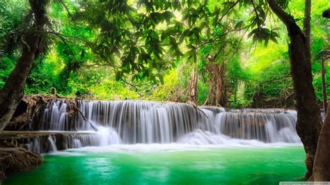 Beautiful Waterfall Wallpaper 4K