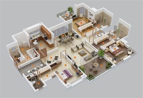 Tips Considering 4 Bedroom House Plans Ideas - TheHandyBee