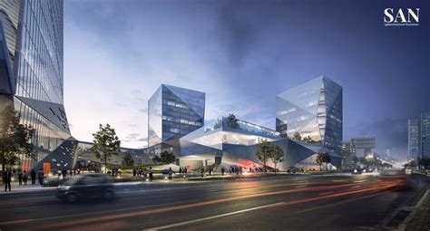 SAN Architectural Visualization on Behance | Facade architecture ...