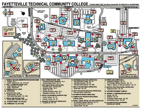 Fayetteville State Campus Map