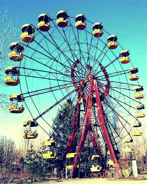 Chernobyl abandoned ferris wheel Photograph by N Brereton - Pixels