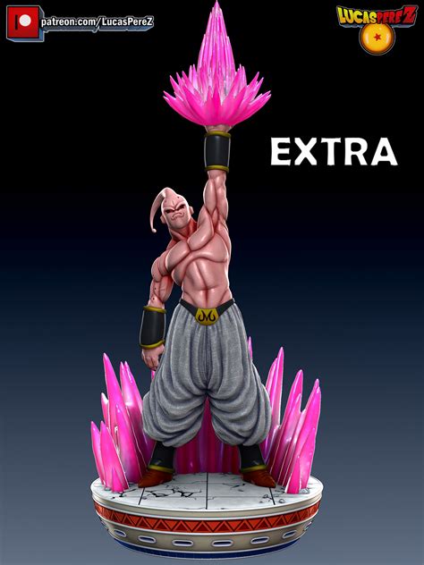 Super Buu Resin Statue fan-art - Etsy