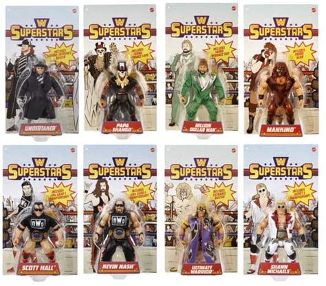 A Complete List of the WWE Superstars Action Figures – Toy Reviews By Dad