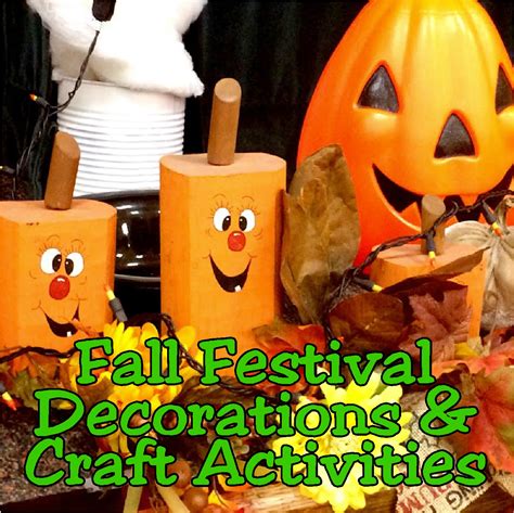 DIY Party Mom: Fall Festival Party Decorations and Craft Activities