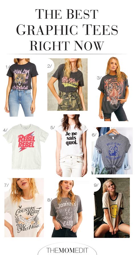 The Best Graphic Tees For Women Right Now - The Mom Edit