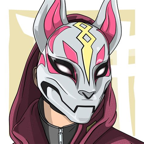 Here's my 4th Fortnite Character portrait: Drift ! : r/FortNiteBR