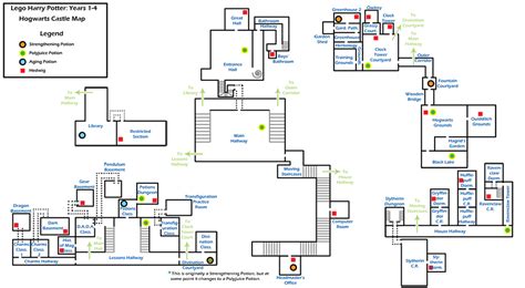 Hogwarts Map | Lego Harry Potter Years 1-4 Wiki | Fandom