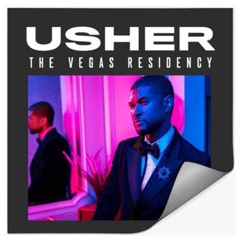 Usher Tour 2023 Stickers, Usher Music Concert 2023 Stickers sold by ...