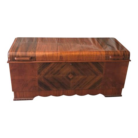 1930s Lane Waterfall Cedar Chest | Chairish