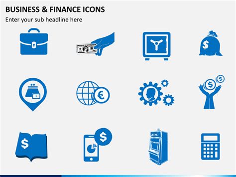 Business and Finance Icons for PowerPoint and Google Slides - PPT Slides