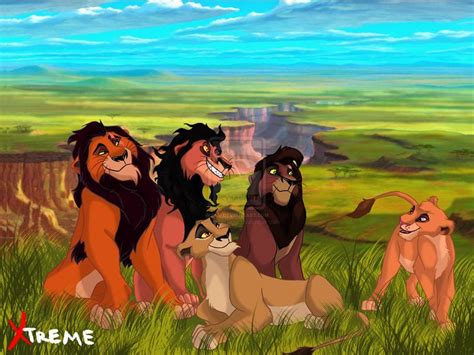 The Lion King - Scar, Zira, Nuka, Kovu and Vitani by Diego32Tiger on ...