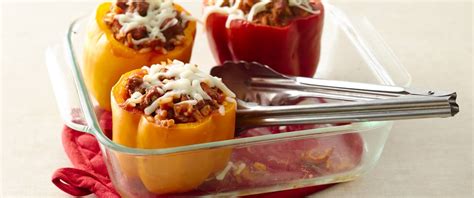 Stuffed Peppers recipe from Betty Crocker