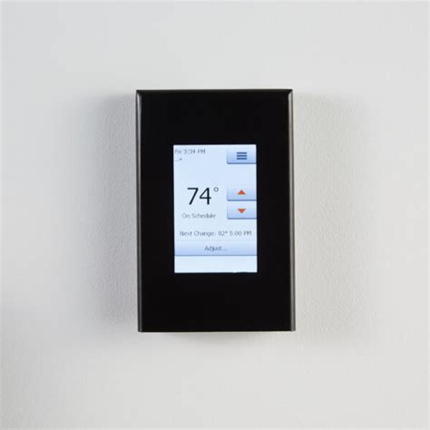 Decorative Thermostat Cover Matte Black - Floor Source and Supply