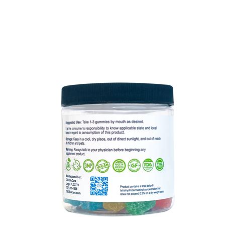 All Natural 25mg CBD Gummies | CBD BioCare