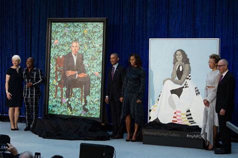 The Smithsonian's National Portrait Gallery unveils Obama portraits 🎨 ...