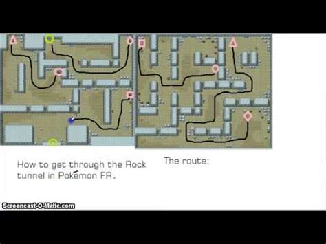 Dark Tunnel Map Pokemon