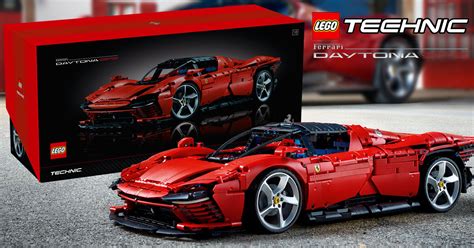 Brickfinder - LEGO Technic Ferrari Daytona SP3 42143 Official Reveal!