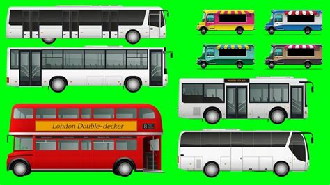 Green Screen Bus || Green Screen Bus move 3d Animation #viral # ...