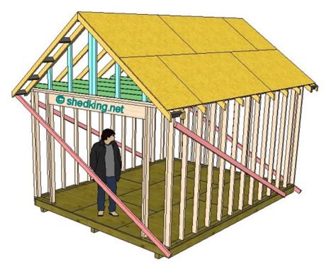 Gable shed roof, Building a shed roof, Shed roof construction