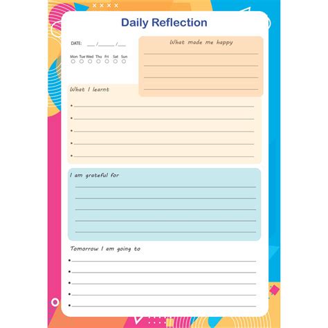 Printable Daily Gratitude Journal Template - Printable Templates