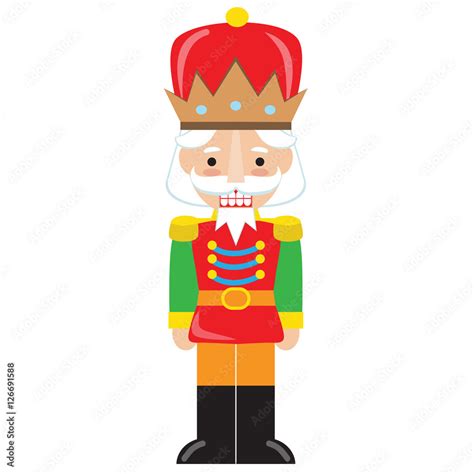 Nutcracker vector cartoon illustration Stock Vector | Adobe Stock