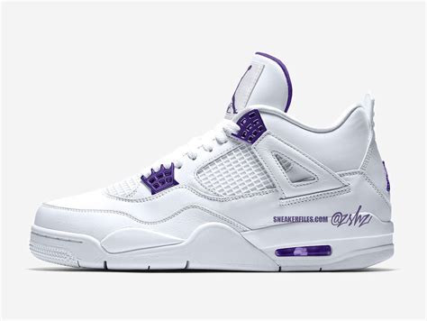 Air Jordan 4 Court Purple Metallic CT8527-115 Release Date Info ...