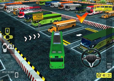 Busman Parking 3D - Funny Car Games