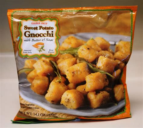 Exploring Trader Joe's: Trader Joe's Sweet Potato Gnocchi With Butter ...