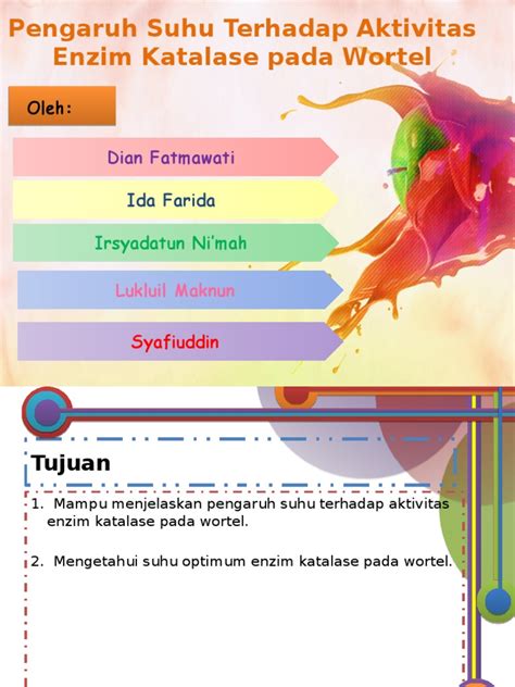 Aktifitas Enzim Katalase | PDF